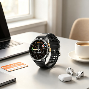 Montre connectée H100 HOT 5G avec carte SIM, 3+32 Go, prise en charge du téléphone, NFC, GPS, Deepseek, Youtube, Tiktok, <span class=keywords><strong>Whatsapp</strong></span> - Product Image 1