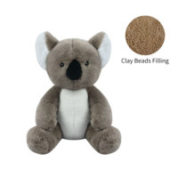 OEM Oreillers en peluche lestés parfumés à la lavande Animaux en peluche aromathérapie Aide au sommeil apaisante Soulagement de l'anxiété