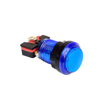 33mm Pai Pai Le Dou Dou Machine à Boule Petit Bouton Rond Interrupteur Petite Machine à Poisson Jeu Griffe Machine Bouton Accessoires