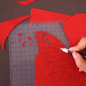 YUELU papier créatif gravure <span class=keywords><strong>livre</strong></span> bricolage à la main papier boutures <span class=keywords><strong>livre</strong></span> drôle Animal papier sculpture <span class=keywords><strong>livre</strong></span> pour cadeau d'anniversaire - Product Image 5