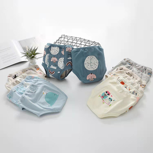 Natucare 기저귀 신생아 아기 빨 천 기저귀를위한 방수 인쇄 풀 천 직물 천 - Product Image 3