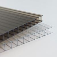 Panneaux de toiture en polycarbonate multicouche ignifuges et résistants aux UV pour la construction