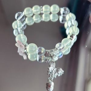 Butterfly Star Moon Flower Pendant Glazed <b>Bracelet</b> with Colorful <b>Beads</b> Beauty Accessory Lucky <b>Bracelet</b> Jewelry Gift <b>Bead</b> Chain - Product Image 4