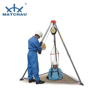 Trépied de sauvetage en aluminium haute résistance MATCHAU, multifonctionnel, rétractable, pour situations d'urgence et espaces restreints, trépied de puits - Product Image 4