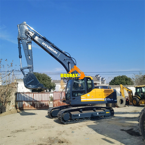 Excavadora de orugas hidráulica Hyundai 210LC-9S usada de alta eficiencia Hyundai 220/210/225 Excavadora de orugas de construcción a la venta - Product Image 1