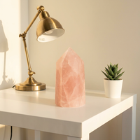 Obélisques en Cristal Naturel Mélangé, Pointes de Baguette de Quartz de Guérison pour la Méditation Feng Shui, Décoration Intérieure, Vente en Gros