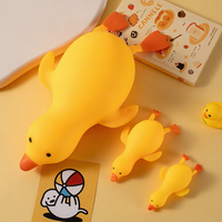 Jouet Squishy Canard Jaune Mignon à Remontée Lente, Anti-Stress, Jouet à Presser en TPR Souple pour Enfants et Adultes, Décompression de l'Anxiété