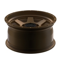 Nuevas llantas Geruida de bronce mate multirradio forjadas en aleación de aluminio 6061 T6, prensadas a 12000T, con certificación TUV JWL S3-00062, personalizadas para modelos 17-20.