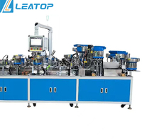 Mesin Perakitan Engsel Otomatis Penuh Lini Produksi Perangkat Keras Kecepatan Tinggi untuk Pintu Kabinet dengan Kontrol PLC yang Dapat Disesuaikan