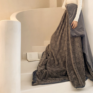 Manta de Invierno de Lujo Ligera de Alta Gama, de Terciopelo de Visón, Lavable a Máquina, Individual, para Viaje, para Mujer - Product Image 5