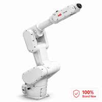 Bras robotisé ABB IRB 1300 à 6 axes, charge utile de 12 kg, portée de 1,4 m, pour la manutention des matériaux, l'entretien des machines, le polissage, OmniCore