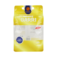 Sac à fond plat de farine de Tapioca imprimé personnalisé, amidon de maïs, PE Transparent, pochette debout, emballage alimentaire de farine de blé, sac Ziplock