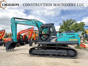 Tonnes 2022 machine japon bon état à vendre 20 tonnes DPF pelle d'occasion kobelco sk200 90% nouvelle grande chenille hydraulique - Product Image 2