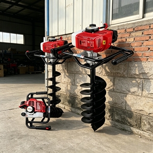 Tarière thermique légère L&<span class=keywords><strong>P</strong></span> pour le forage de trous de pieux de terrasse et de piliers de jardin, pour la maison et le jardin - Product Image 3