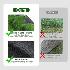 Uni Environnemental Gazon Artificiel Jardin Paysages <span class=keywords><strong>pour</strong></span> Lieux de Fausse Vue Embellissement Gazon Artificiel Jardin - Product Image 3