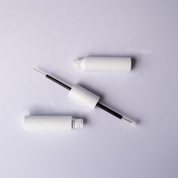 Tube de mascara vide à double compartiment 5ml*2, flacon de sérum pour cils à double extrémité 10ml, brosse fine, emballage cosmétique de maquillage