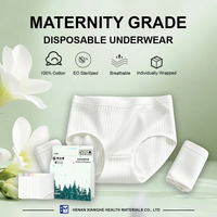 Sous-vêtements jetables pour femmes, culottes menstruelles jetables, respirantes, extensibles, emballées individuellement