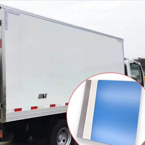 ASTM e84 lớp dệt lưu động <span class=keywords><strong>GRP</strong></span> FRP tấm bảng điều khiển chống cháy sợi thủy tinh xe tải cơ thể Trailer bên tường cắt dịch vụ FRP Bảng điều chỉnh - Product Image 1