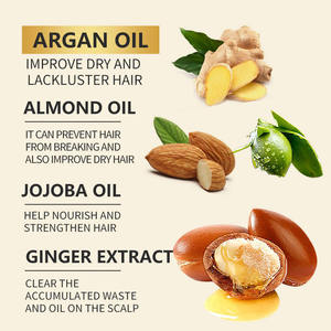 OEM/ODM Moroccan <b>Argan</b> <b>Oil</b> Hair Care Set <b>Shampoo</b> <b>Conditioner</b> Serum Essence Nourishingmask Smooth Shiny Hair Wholesale - Product Image 5
