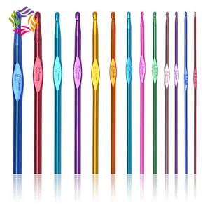 100Pcs/set DIY Crochet Hook Set With Hand Knitting Needles Sewing Tools Crochet Hook Kit