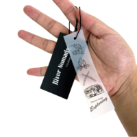 Étiquette de vêtement personnalisée, étiquette volante, étiquette de marque, étiquette de vêtement sur mesure, étiquette de logo personnalisée
