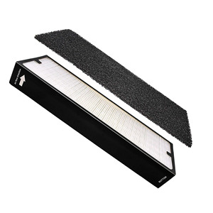 Mejor juego de filtros para purificador de aire, elemento filtrante plisado de 2 piezas para Blueair Sense+ - Product Image 1