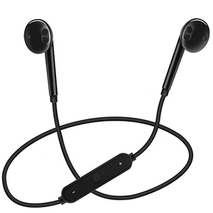 Écouteurs filaires avec microphone, contrôle du volume des appels, écouteurs sportifs à bande de cou, écouteurs filaires <span class=keywords><strong>S6</strong></span> - Product Image 1