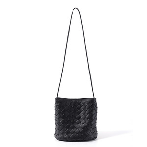 Bolso de Hombro Cruzado de Piel de Oveja Genuina para Mujer 2026, de Alta Gama, Suave, Impermeable, Tejido, a la Moda - Product Image 2