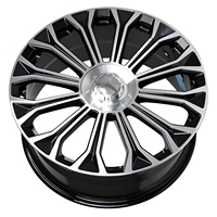 Jantes de voiture en alliage d'aluminium forgé 5 * 112 personnalisées de 19 et 20 pouces, finition noire brillante, pour Mercedes Benz