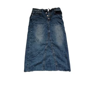 <span class=keywords><strong>Ropa</strong></span> usada mixta de proveedor al por mayor, Falda vaquera mixta de segunda mano larga para mujer en paquete Ukay - Product Image 4