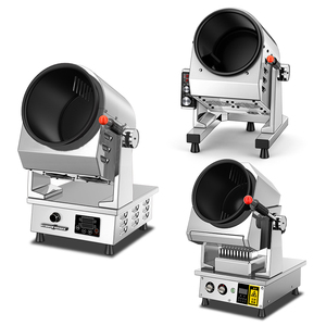 Nhà máy tự động xào gạo xoay xi lanh bếp gas điện chảo nấu ăn Máy Chiên nhà hàng nhà bếp nồi Robot - Product Image 1