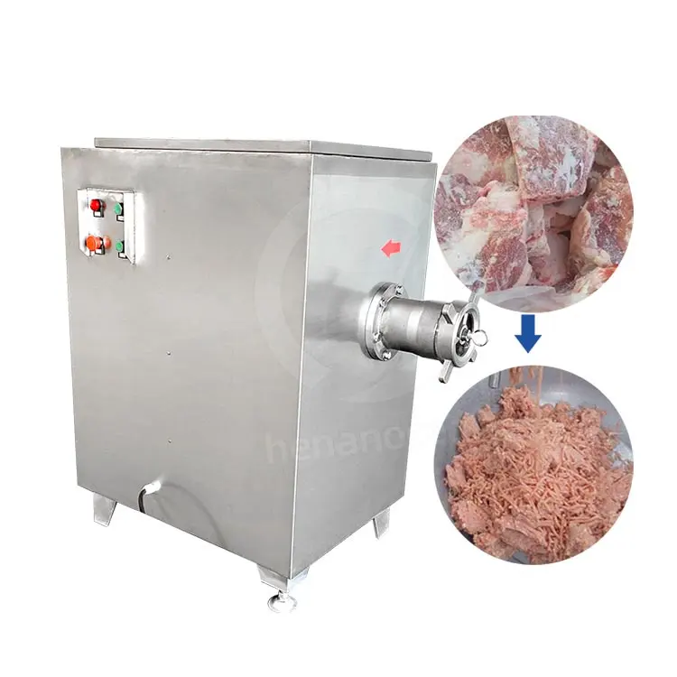 OCEAN Fresh Meat Grinder National Automatic Beef Mince Machine Commercial Large Meat Mincer and Mixer Price
