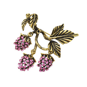Broches de Maçã Esmaltados Vermelhos e Verdes com Design de Borboleta e Águia para Mulheres e Meninas, Acessórios para Vestidos, Ternos e Festas de Verão - Product Image 5
