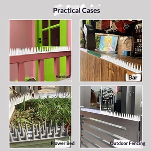 Púas Antideslizantes para Gatos y Pájaros, Resistentes a la Intemperie, Fáciles de Instalar, para Balcón y Aire Acondicionado - Product Image 6