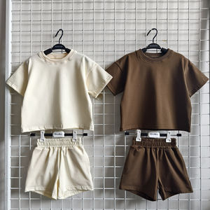 OEM Summer <strong>Kids</strong> <strong>Boys</strong> Girls Unisex Knitted Cotton Oversized Soft Breathable T-<strong>shirt</strong> Toddler Casual Tee - Product Image 6