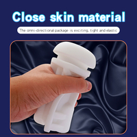Masturbador Masculino Automático MAX II, Modelo de Vagina Real, Copa de Masturbación con Succión, Clímax Eléctrico, Juguetes Sexuales con Voz y USB