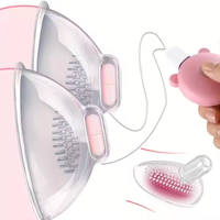 Weibliches Sexspielzeug Brustmassage-Vibrator Fernbedienung Dual-Nippel-Massagegerät Klitoris-Stimulator 10 Frequenzen Saugstimulator