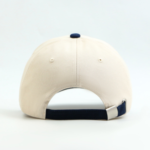 Chất Lượng Cao Tùy Chỉnh Thể Thao Bông Cho Nam Giới Phụ Nữ Ngoài Trời Hat Cong Mũ Bóng Chày Với Chủ Đề Thêu Logo 2 Màu Sắc - Product Image 5