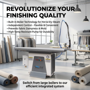 Table à <span class=keywords><strong>repasser</strong></span> industrielle multifonctionnelle à <span class=keywords><strong>vapeur</strong></span> avec chaudière intégrée, faible consommation, protection de l'environnement, équipement de séchage - Product Image 3