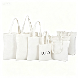 Bolsas de Lona de Algodón Personalizadas, Bolsas de Compras Reutilizables con Logotipo Impreso Personalizado - Product Image 2