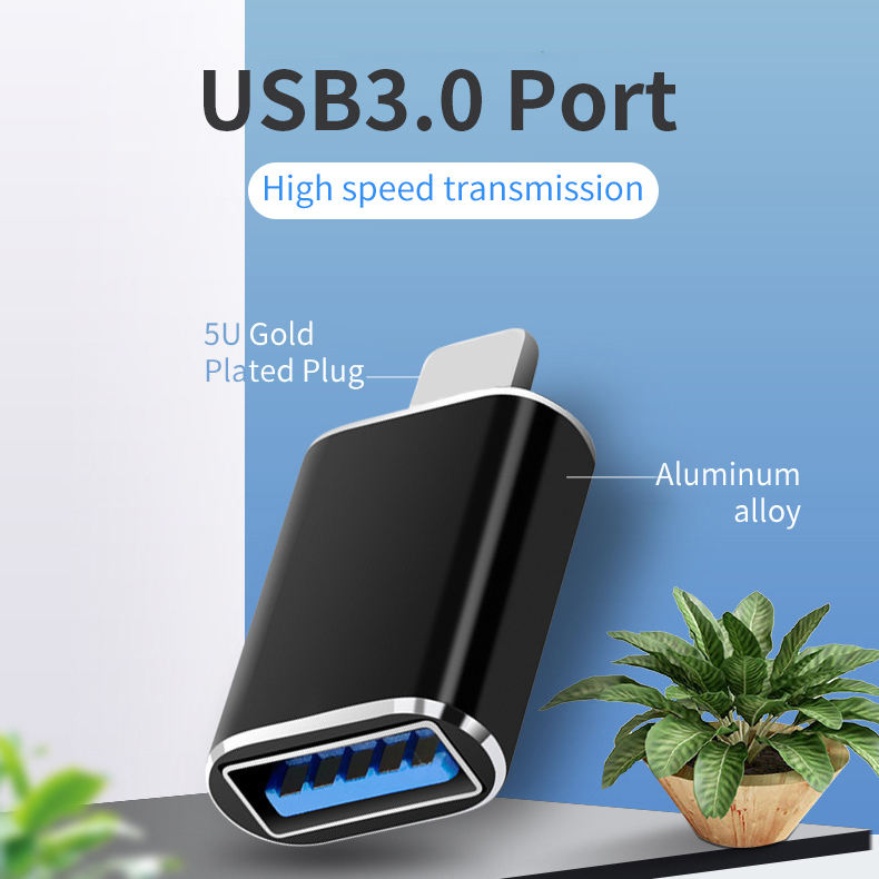 Adattatore Lightning A USB Per IPhone - Lettore SD, Tastiera, Mouse, Per File E Foto