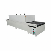 Séchoir à air chaud continu, four de cuisson, tunnel de séchage infrarouge pour fibres de carbone, haute efficacité, faible coût, antistatique