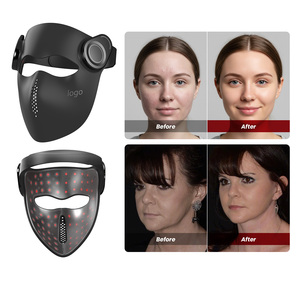 Maschera Laser 3D Wireless a Copertura Totale con Controllo Vocale, Terapia a Luce Blu e Rossa per Bellezza e Combattimento dell'Acne - Product Image 1