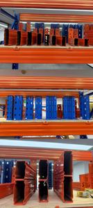 Özel Yüksek Kapasiteli Metal Raf Depo Endüstriyel Ağır Yük Depolama Rafları Çapraz Destek Kirişleri ile - Product Image 2