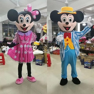 Popolari <span class=keywords><strong>Topolino</strong></span> Costume Mascotte Mouse Mouse Personaggio dei Cartoni Animati a Passeggio Costumi Cosplay Festa <span class=keywords><strong>di</strong></span> Natale Abito per Adulto - Product Image 6