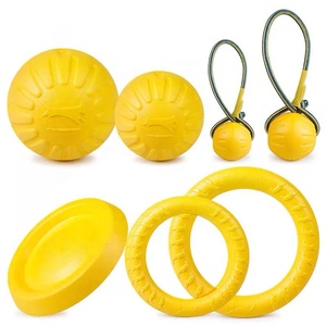 Ensemble de jouets à mâcher indestructibles pour chiens, balles flottantes, disque volant, <span class=keywords><strong>anneau</strong></span> pour chiens de petite, moyenne et grande taille, pour l'entraînement - Product Image 3