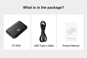 נתב WiFi נייד ODM KT-M3A 5G MiFi עם סוללה בקיבולת גדולה של 10000mAh, משמש גם כבנק כוח, תומך WiFi6. - Product Image 6