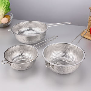 Hochwertiger Edelstahl mit langem Griff und dichtem Lochkorb - Product Image 1