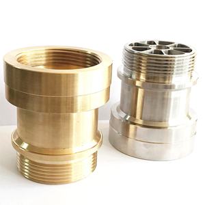 مخصص النحاس و الألومنيوم تركيبات أجزاء ماكينة تشكيل تعمل بالحاسوب كمية صغيرة cnc بالقطع - Product Image 5