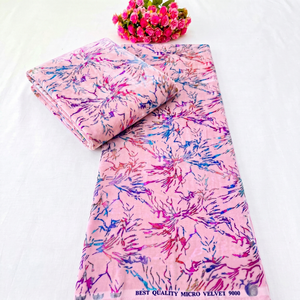 ผู้ผลิตผ้ากำมะหยี่พิมพ์ลายฟอยล์ตามสั่ง ผู้จัดจำหน่ายสิ่งทอสำหรับตกแต่งบ้านหรูหรา เบาะหุ้ม เสื้อผ้า และเครื่องประดับแฟชั่น - Product Image 3